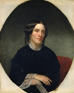 Fisher, Alanson - Porträt von Harriet Beecher Stowe (1811-1896)