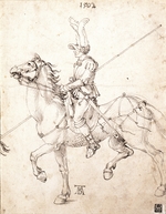 Dürer, Albrecht - Lanzierer zu Pferd