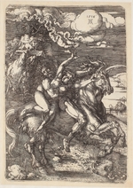 Dürer, Albrecht - Die Entführung der Proserpina auf dem Einhorn