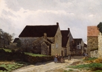Sisley, Alfred - Dorfstrasse in Marlotte