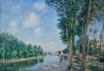 Sisley, Alfred - Saint-Mammès. Junisonne