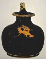 Schuwalow-Maler - Oinochoe. Jüngling und Hetäre beim Liebesspiel