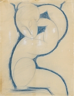 Modigliani, Amedeo - Karyatide