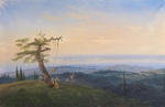 Bossoli, Carlo - Abendliches Vergnügen vor den Toren Konstantinopels
