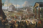 Mour (Vanmour), Jean Baptiste, van - Die Prozession des Sultans in Istanbul