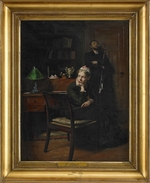 Ilsted, Peter Vilhelm - Interieur mit Familienszene