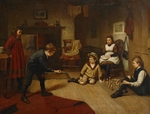 Brooker, Harry - Interieur mit spielenden Kindern