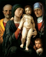 Mantegna, Andrea - Die Heilige Familie