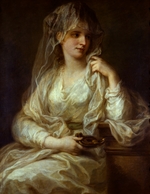 Kauffmann, Angelika - Bildnis einer Dame als Vestalin