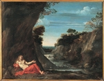 Carracci, Annibale - Landschaft mit der büßenden Maria Magdalena