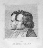 Grimm, Ludwig Emil - Jacob und Wilhelm Grimm