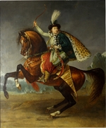 Gros, Antoine Jean, Baron - Reiterporträt von Fürst Boris Nikolajewitsch Jussupow (1794-1849)