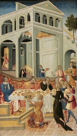 Giovanni di Paolo - Salome bringt den Kopf des Johannes des Täufers