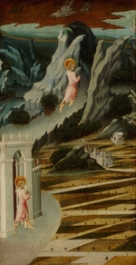 Giovanni di Paolo - Johnnes der Täufer betritt die Wildnis