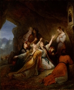 Scheffer, Ary - Griechische Frauen, die Muttergottes um Hilfe anflehend