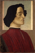 Botticelli, Sandro - Porträt von Giuliano de' Medici (1453-1478)