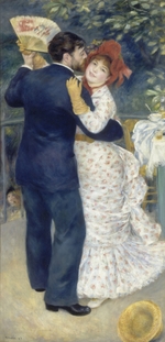 Renoir, Pierre Auguste - Tanz auf dem Land (Danse à la campagne)