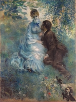 Renoir, Pierre Auguste - Die Verliebten (Idyll)