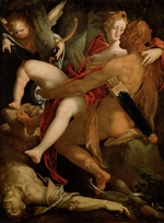 Spranger, Bartholomeüs - Herakles, Deianeira und Kentaur Nessos