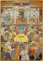 Bichitr - Shah Jahan. (Aus: Padshahnama oder Chronik des Königs der Welt)