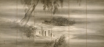 Bunrin, Shiokawa - Flußlandschaft mit Leuchtkäfer