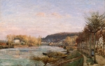 Pissarro, Camille - Die Seine bei Bougival