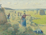Pissarro, Camille - Die Heuernte, Éragny