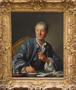 Van Loo, Louis Michel - Porträt von Denis Diderot (1713-1784)