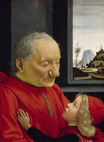 Ghirlandaio, Domenico - Großvater und Enkel