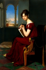 Vogel von Vogelstein, Carl Christian - Junge Dame mit Zeichengerät