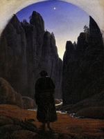 Carus, Carl Gustav - Pilger im Felsental
