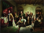 Hübner, Carl Wilhelm - Die schlesischen Weber