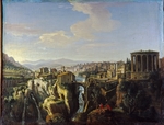 Wittel (Vanvitelli), Caspar Adriaensz. van - Blick auf Tivoli