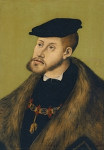 Cranach, Lucas, der Ältere - Porträt von Kaiser Karl V. (1500-1558)