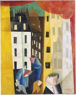 Feininger, Lyonel - Architektur II. (Der Mann aus Potin)