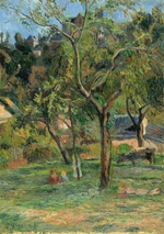 Gauguin, Paul Eugéne Henri - Obstgarten in der Nähe der Kirche von Bihorel