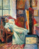 Manguin, Henri Charles - Ruhendes Modell