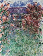 Monet, Claude - Das Haus zwischen den Rosen