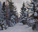 Schukowski, Stanislaw Julianowitsch - Spuren im Schnee