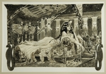 Wrubel, Michail Alexandrowitsch - Kleopatra im Bett