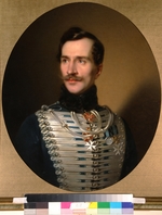 Kozina, Sándor - Porträt von Fürst Michail Fjodorowitsch Golizyn (1800-1873)