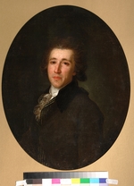 Unbekannter Künstler - Porträt von Fürst Fjodor Nikolajewitsch Golizyn (1751-1827)
