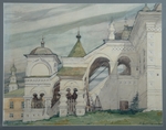 Plotnikow, Wladimir Alexandrowitsch - Die Dreifaltigkeitskirche in Solikamsk
