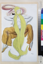 Bakst, Léon - Kostümentwurf für das Ballett La Légende de Joseph von R. Strauss