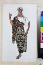 Bakst, Léon - Kostümentwurf zur Oper Fedra von Ildebrando Pizzetti