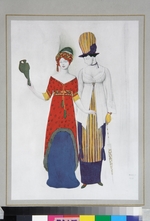 Bakst, Léon - Fantasie über das Thema Moderne Kleidung
