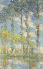 Monet, Claude - Les Peupliers