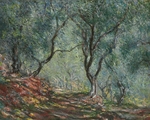 Monet, Claude - Bois d'oliviers au jardin Moreno