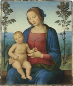 Lo Spagna, (Giovanni di Pietro) - Madonna mit dem Kind