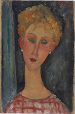 Modigliani, Amedeo - La blonde aux boucles d'oreille